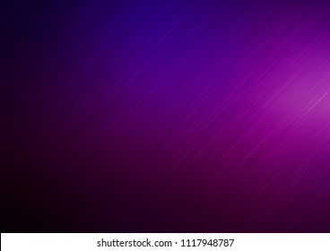 Dark Purple vector cover with long diagonal lines. Shining colored illustration with narrow lines. The pattern can be used for websites.