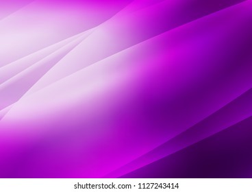 Dark Purple vector cover with long lines. Lines on blurred abstract background with gradient. The template can be used as a background.