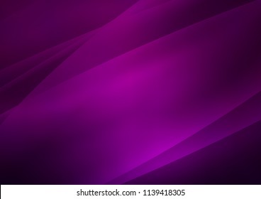 Dark Purple vector cover with long lines. Lines on blurred abstract background with gradient. Best design for your ad, poster, banner.