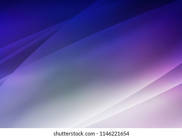 Dark Purple vector cover with long lines. Decorative shining illustration with lines on abstract template. The pattern can be used for websites.