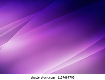 Dark Purple vector cover with long lines. Lines on blurred abstract background with gradient. Best design for your ad, poster, banner.