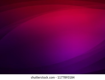 Dark Purple vector cover with long lines. Decorative shining illustration with lines on abstract template. The pattern can be used as ads, poster, banner for commercial.