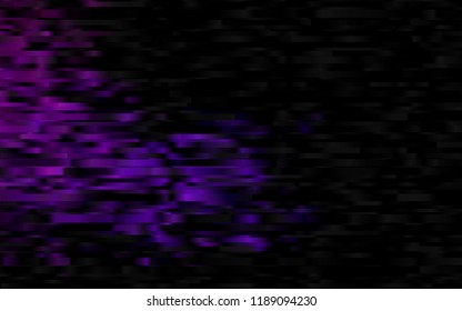 Dark Purple vector cover with long lines. Lines on blurred abstract background with gradient. The pattern can be used for websites.
