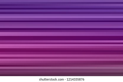 Dark Purple vector cover with long lines. Decorative shining illustration with lines on abstract template. Smart design for your business advert.