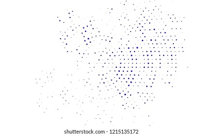 Dark Purple vector cover in polygonal style. Glitter abstract illustration with rectangular shapes. Pattern can be used for websites.