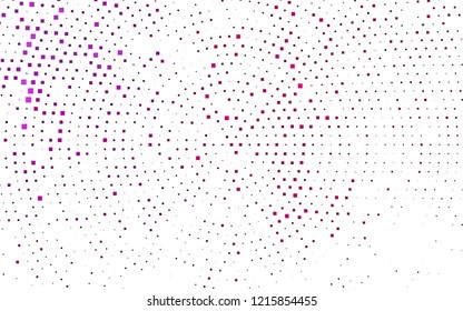 Dark Purple vector cover in polygonal style. Abstract gradient illustration with rectangles. The template can be used as a background.