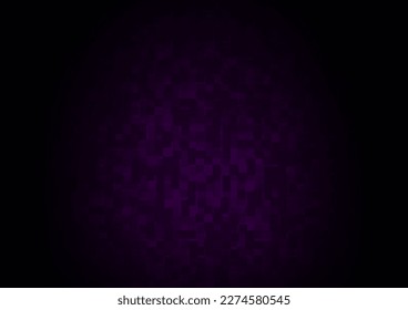 Dark Purple vector cover in polygonal style. Abstract gradient illustration with rectangles. Pattern for busines ad, booklets, leaflets