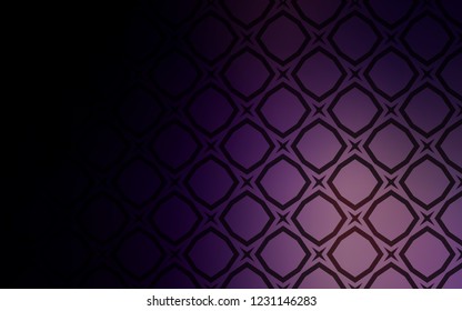 Dark Purple vector cover with small and big stars. Blurred decorative design in simple style with stars. Pattern for new year ad, booklets.