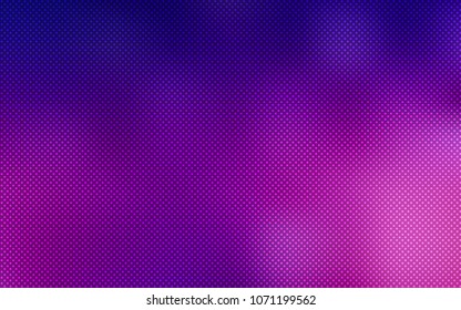 Tapa vectorial púrpura oscura con puntos. Ilustración con un conjunto de círculos abstractos de colores brillantes. El patrón se puede utilizar como textura de papel tapiz.