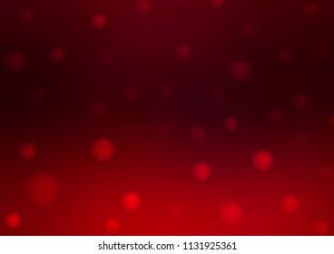 Dark Purple vector cover with spots. Beautiful colored illustration with blurred circles in nature style. Beautiful design for your business natural advert.