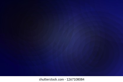 Dark Purple vector cover with spots. Glitter abstract illustration with blurred drops of rain. Completely new template for your brand book.