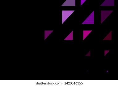 Dark Purple vector cover with spots. Modern abstract illustration with colorful water drops. Pattern of water, rain drops.