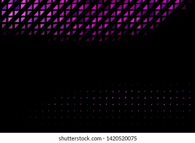 Dark Purple vector cover with spots. Abstract illustration with colored bubbles in nature style. Pattern for beautiful websites.