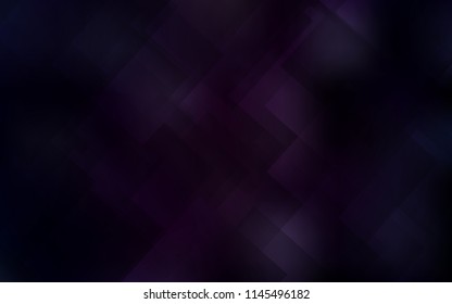 Dark Purple vector cover with stright stripes. Lines on blurred abstract background with gradient. Pattern for your busines websites.