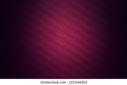 Dark Purple vector cover with stright stripes. Lines on blurred abstract background with gradient. Pattern for your busines websites.