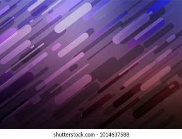 Dark Purple vector doodle blurred texture. Decorative shining illustration with doodles on abstract template. A completely new template for your business design.