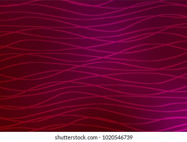 Dark Purple vector doodle blurred template. Glitter abstract illustration with doodles and Zen tangles. Brand-new design for your business.