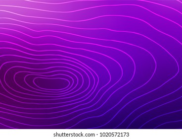 Dark Purple vector doodle blurred background. Colorful abstract illustration with lines in Asian style. The elegant pattern can be used as a part of a brand book.
