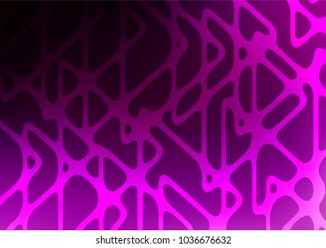 Dark Purple vector doodle blurred pattern. Brand-new colored illustration in blurry style with doodles. Brand-new design for your business.