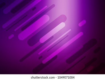 Dark Purple vector doodle blurred background. Geometric doodle illustration in Origami style with gradient. A completely new design for your business.