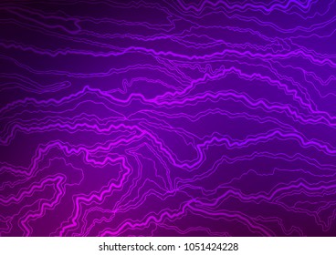 Dark Purple vector doodle blurred template. Shining colored illustration with doodles in Zen tangle style. Brand-new style for your business design.