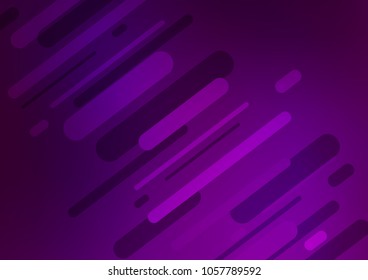 Dark Purple vector doodle blurred texture. An elegant bright illustration with lines in Natural style. A completely new template for your business design.
