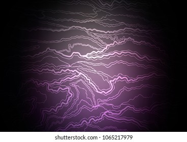 Dark Purple vector doodle blurred texture. An elegant bright illustration with lines in Natural style. Hand painted design for web, leaflet, textile.