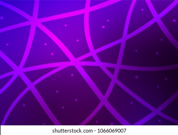Dark Purple vector doodle blurred background. Blurred decorative design in Indian style with Zen tangles. The best blurred design for your business.