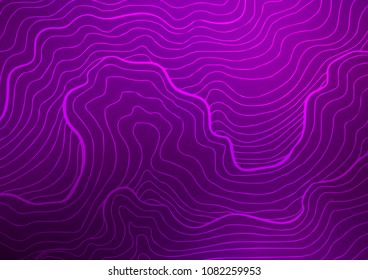 Dark Purple vector doodle blurred texture. Doodles on blurred abstract background with gradient. A completely new template for your business design.