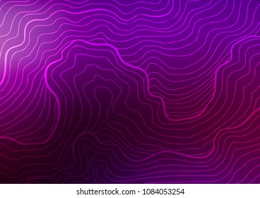 Dark Purple vector doodle blurred background. Creative illustration in blurred style with doodles and Zen tangles. Brand-new design for your business.