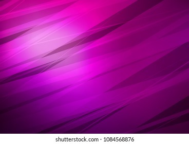 Dark Purple vector doodle blurred background. Modern geometrical abstract illustration with doodles. A completely new template for your business design.