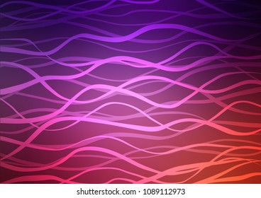 Dark Purple vector doodle blurred pattern. Colorful illustration in abstract style with doodles and Zen tangles. The textured pattern can be used for website.