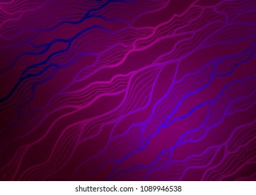 Dark Purple vector doodle blurred pattern. Sketchy hand drawn doodles on blurred background. The elegant pattern can be used as a part of a brand book.