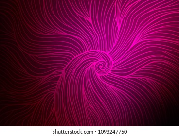 Dark Purple vector doodle blurred texture. Colorful illustration in abstract style with doodles and Zen tangles. A new texture for your design.
