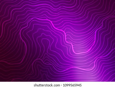 Dark Purple vector doodle blurred pattern. An elegant bright illustration with lines in Natural style. The textured pattern can be used for website.