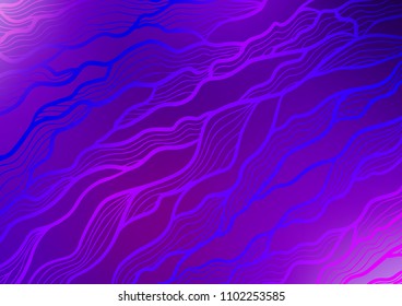 Dark Purple vector doodle blurred texture. A completely new color illustration in doodle style. Hand painted design for web, wrapping, wallpaper.