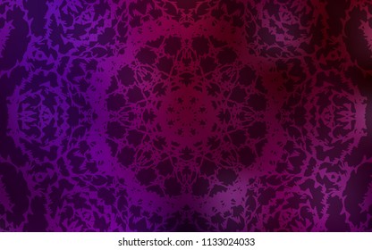 Dark Purple vector doodle blurred background. Brand-new colored illustration in blurry style with doodles drawn by child. The textured pattern can be used for website.
