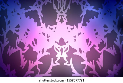 Dark Purple vector doodle blurred background. Glitter abstract illustration with doodles and lines drawn by child. Brand-new style for your business design.