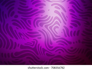 Dark Purple vector doodle blurred background. A completely new color illustration in doodle style. The pattern can be used for wallpapers and coloring books.
