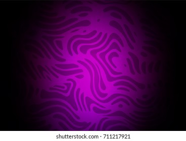 Dark Purple vector doodle blurred template. A completely new color illustration in doodle style. Hand painted design for web, leaflet, textile.