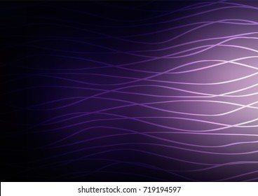 Dark Purple vector doodle blurred texture. Decorative shining illustration with doodles on abstract template. The completely new template can be used for your brand book.