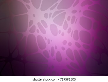 Dark purple vector doodle blurred background. Blurred decorative design in Indian style with lines drown by child. The template can be used as a background for cell phones.