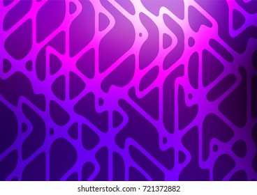 Dark Purple vector doodle blurred background. Ethnic elegant natural pattern with gradient. The best blurred design for your business.
