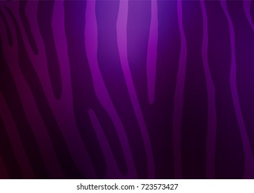 Dark Purple vector doodle blurred template. Glitter abstract illustration with doodles and Zen tangles. A completely new template for your business design.