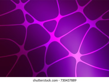 Dark Purple vector doodle blurred background. A completely new color illustration in doodle style. A new texture for your design.