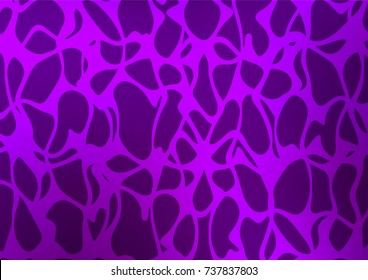 Dark Purple vector doodle blurred pattern. Decorative shining illustration with doodles on abstract template. The template can be used as a background for cell phones.