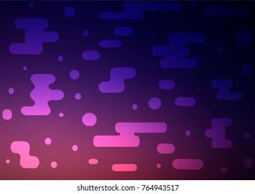 Dark Purple vector doodle blurred texture. A completely new color illustration in doodle style. A completely new template for your business design.