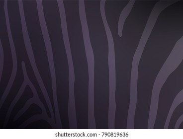 Dark Purple vector doodle blurred pattern. Doodles on blurred abstract background with gradient. The completely new template can be used for your brand book.