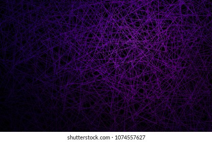 Dark Purple vector geometric simple minimalistic background, which consist of triangles on white background. Triangular pattern with gradient for your business design. 