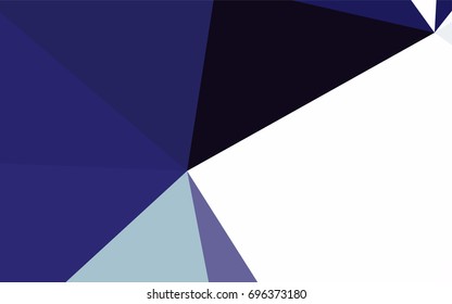 Dark Purple vector geometric simple minimalistic background, which consist of triangles on white background. Triangular pattern with gradient for your business design. 